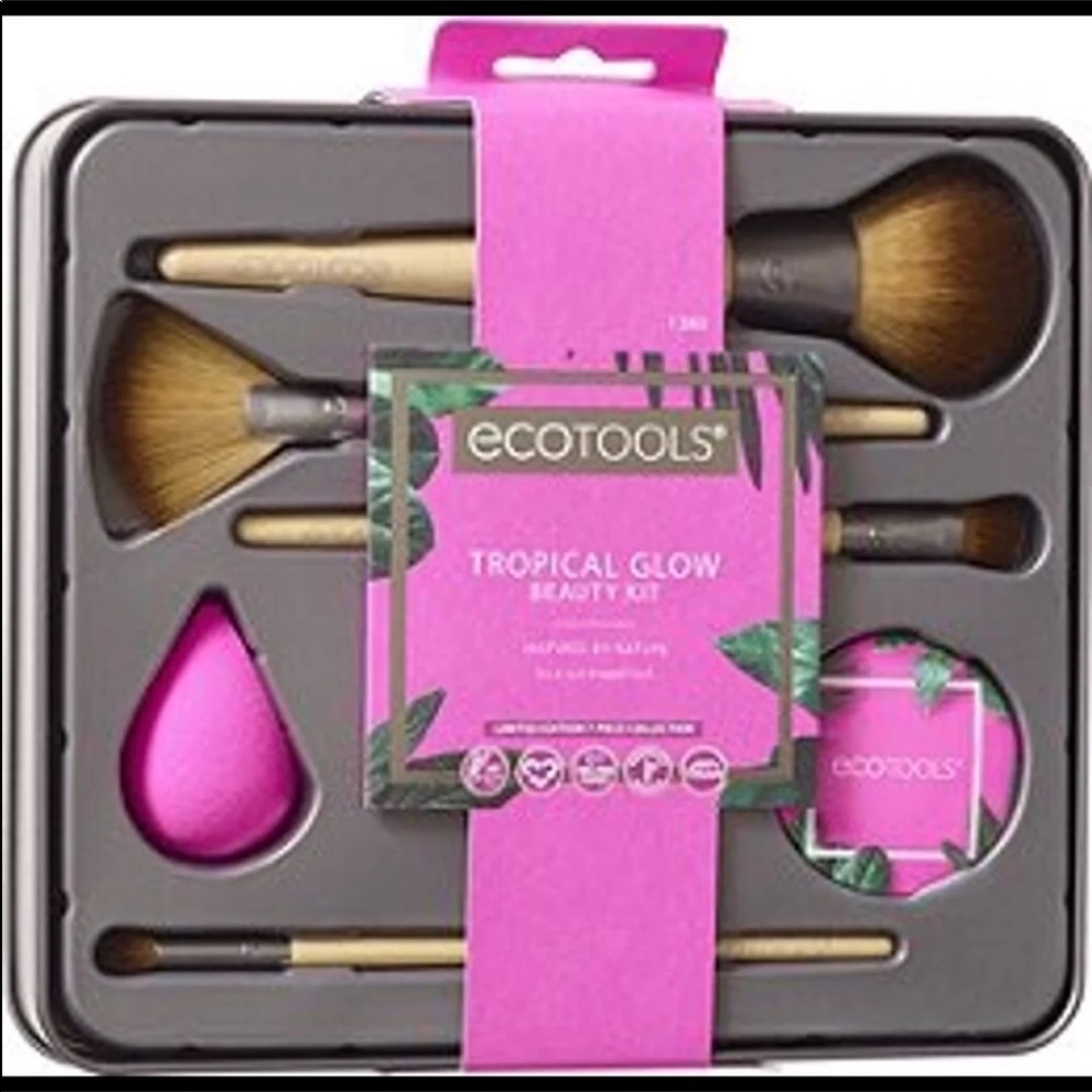 Eco tools brush set and tin